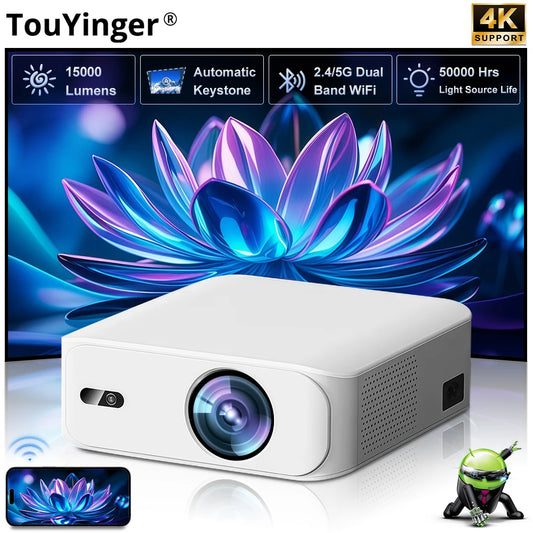 Vidéoprojecteur Touyinger L9 Full HD 1080P 4K WiFi